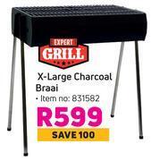 Game Expert grill x-large charcoal braai offer