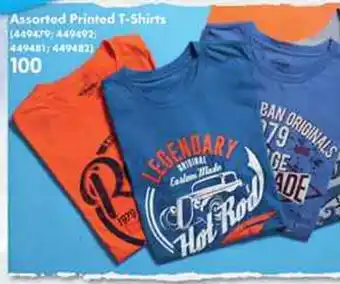 Assorted Printed T-Shirts (449479, 449492, 449481, 449482)