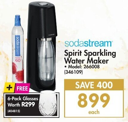 sodastream spirit promo