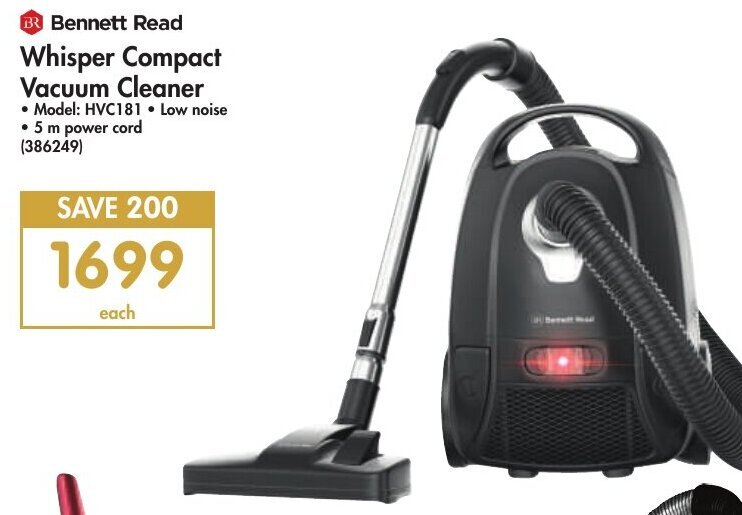 Read Whisper Compact Vacuum Cleaner offer at Makro