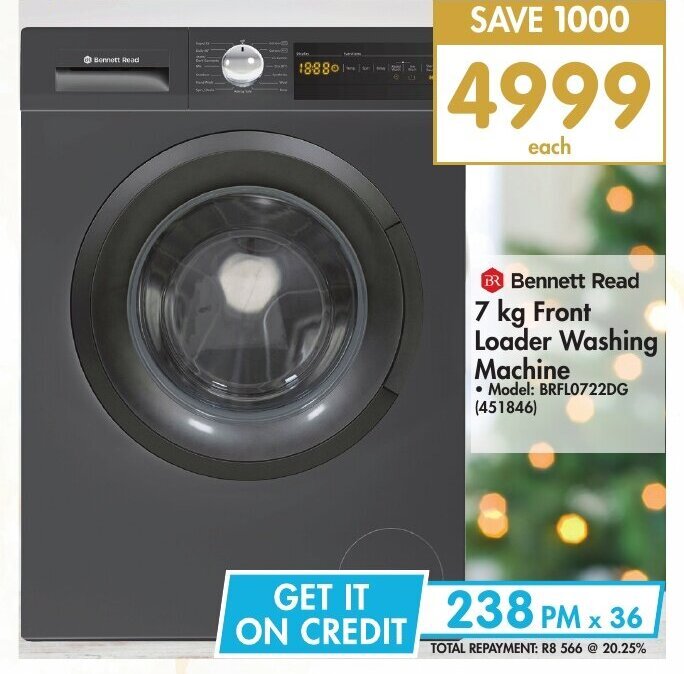 Read 7kg Front Loader Washing Machine offer at Makro