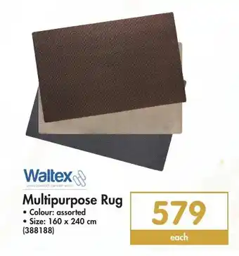 Makro Waltex Multipurpose Rug 160 x 240cm offer