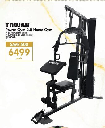 Makro Trojan Power Gym 2.0 Home Gym offer