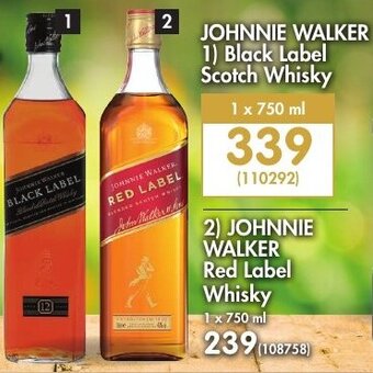 Makro Johnnie Walker Black Label Scotch Whisky 750ml offer
