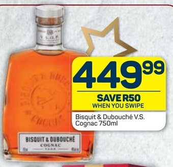 Pick n Pay Liquor Bisquit & Dubouché V.S. Cognac 750ml offer