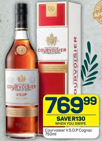Pick n Pay Liquor Courvoisier V.S.O.P. Cognac 750ml offer