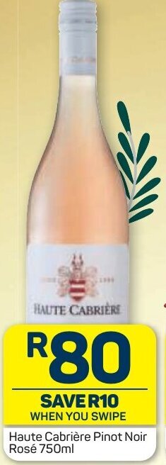Pick n Pay Liquor Haute Cabriére Pinot Noir Rosé 750ml offer
