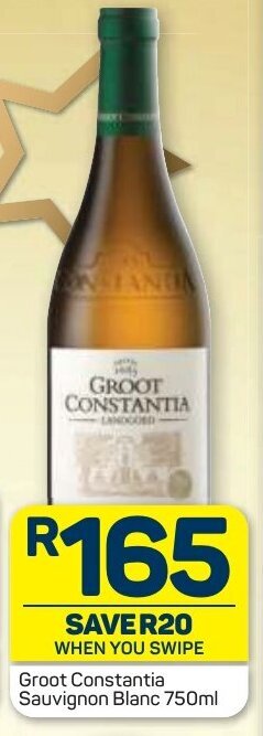 Pick n Pay Liquor Groot Constantia Sauvignon Blanc 750ml offer