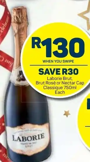 Labonie Brut, Brut Rosé or Nectar Cap Classicque 750ml