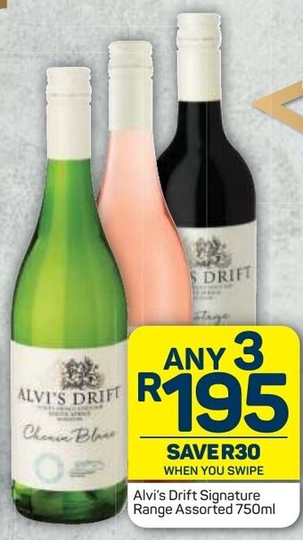 Pick n Pay Liquor Alvi's Drift Signature Range Assorted 750ml offer