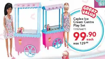 ToysRUs Caylee Ice Cream Centre Play Set offer