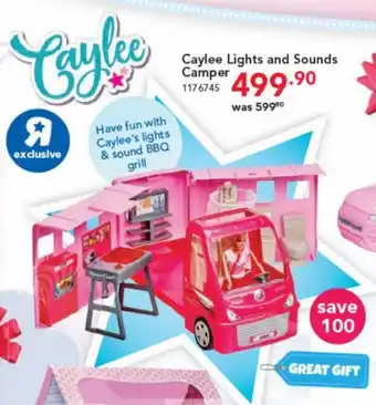 ToysRUs Caylee Lights and Sounds Camper offer