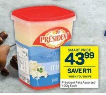 Pick n Pay President Feta Assorted 400g offer