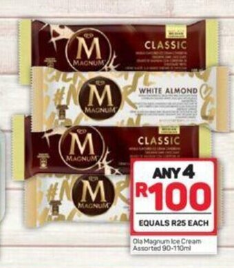 Pick n Pay Ola Magnum Ice Cream Assorted 90-110ml offer