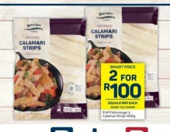 Pick n Pay PnP Fishmonger's Calamari Strips 400g offer