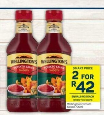 Pick n Pay Wellington's Tomato Sauce 700ml offer