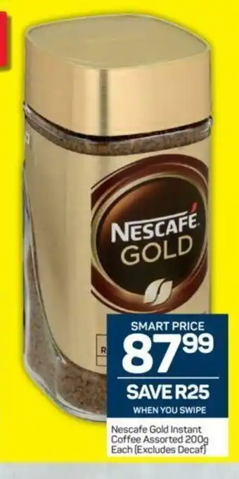 Pick n Pay Nescafe Gold Instant Coffee Assorted 200g each (exclude decaf) offer
