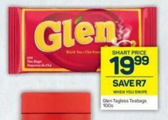 Glen Tagless Teabags 100s