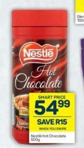 Pick n Pay Nestle Hot Chocolate 500g offer