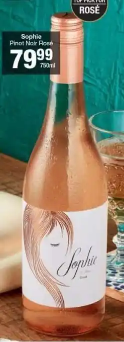 Sophie Pinot Noir Rosé 750ml