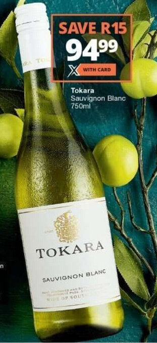 Checkers Tokara Sauvignon Blanc 750ml offer