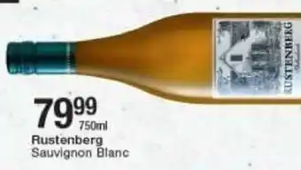 Checkers Rustenberg Sauvignon Blanc 750ml offer