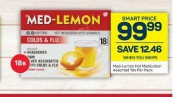Pick n Pay Med-Lemon Hot Medication Assorted 18s per pack offer