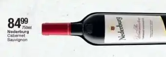 Checkers Nederburg Cabernet Sauvignon 750ml offer