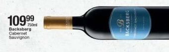 Backsberg Cabernet Sauvignon 750ml