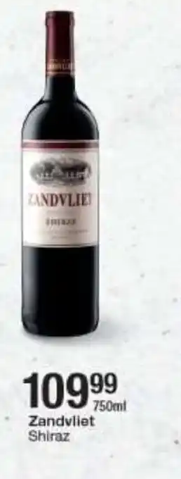 Zandvliet Shiraz 750ml