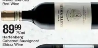 Checkers Hartenberg Cabernet Sauvignon/ Shiraz Wine 750ml offer
