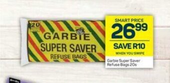 Pick n Pay Garbie Super Saver Refuse Bags 20s offer