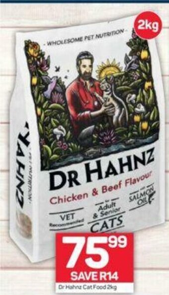 Pick n Pay Dr. Hahnz Cat Food 2kg offer