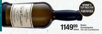 Klein Constantia Vin de Constance 500ml