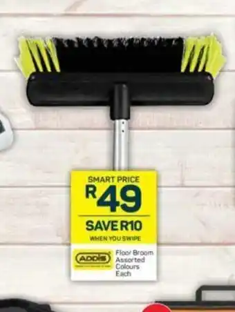 Pick n Pay Addis Floor Broom Assorted Colours offer