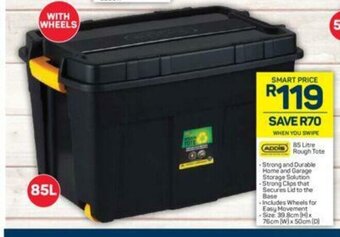 Pick n Pay Addis 85 Litre Rough Tote offer
