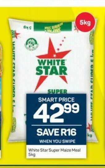 Pick n Pay White Star Super Maize Meal 5kg offer