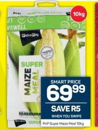 Pick n Pay PnP Super Maize Meal 10kg offer
