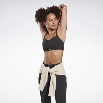 Reebok Hero medium-impact strappy bra offer