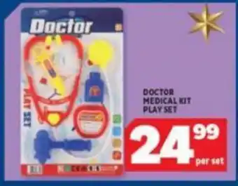 Usave Doctor Medical Kit Play Set offer