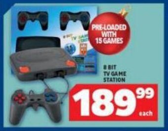Usave 8 Bit TV Game Station offer