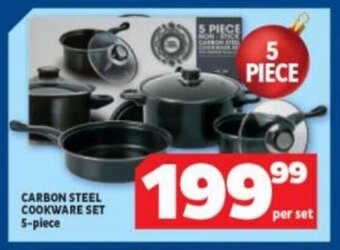 Carbon Steel Cookware Set 5-piece