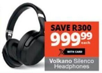 Checkers Volkano Silenco Headphones offer