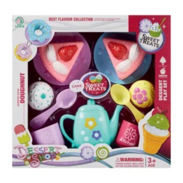 Dessert shop sweet treats cake and tea play set offer at Shoprite