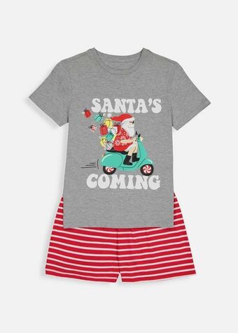 Woolworths Santa's coming cotton pyjamas offer