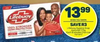 Pick n Pay Lifebuoy Hygiene Soap assorted 175g offer