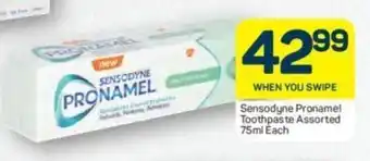 Pick n Pay Sensodyne Pronamel Toothpaste assorted 75ml offer