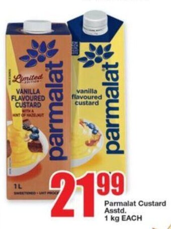 Parmalat Custard asstd. 1kg