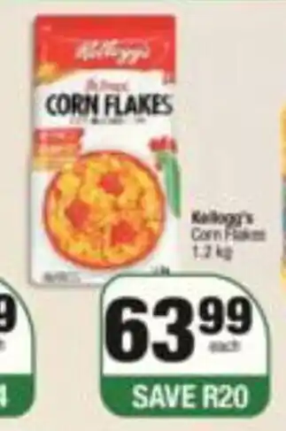 Spar Kellogg's Corn Flakes 1.2kg offer