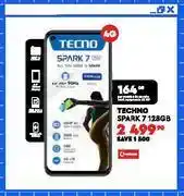Edgars Tecno spark 7 128gb 4g offer